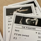 Monopoly Star Wars Original Trilogy Ed Replacement Pieces Property Chance Cards