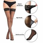 Lady s Lace Top Stay Up Stockings Thigh-high Sheer Pantyhose Stockings For Women