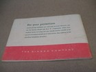 Vtg 1961 Singer 404 Sewing Machine Parts Original Manual Book Instructions