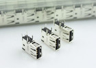 New Qty 3 Usb Type-a Female 4 Pin Pcb Mount Socket Plug Connector Right Angle
