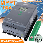 100a Mppt Solar Charge Controller 12v 24v 36v 48v Pv Battery Regulator 150voc