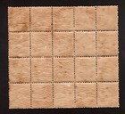 Danish West Indies  30 Vf nh Showpiece Block Of Twenty