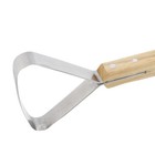 Pelt Scraper Fleshing Tool  Hide Scraper Flesher     Leather Making And Taxidermy