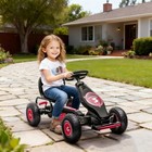 Ergonomic Pedal Go Kart Kids Ride-on Toy Pedal Car Go Cart  Red