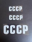 Cccp Soviet Union Cooper Sk600 Combo Helmet Decals stickers  3 Pack  Red Army