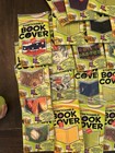 Lot  30 Stretchable Fabric Book Covers Fits 8x10