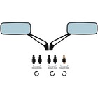 Rectangle Motorcycle Rear  Mirrors Compatible For Honda Ruckus 2001-2026