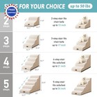 Dog Stairs 22 6 H Curved Pet Step For Puppy Cat Older Medium Ramp Cozy Kiss