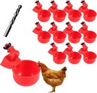 Eco-friendly Poultry Drinking Cup Set     12 Pack Automatic Waterer Solutions