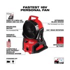 Milwaukee Electric - M18 Brushless Packout Fan
