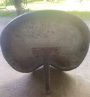 Antique All Metal Tractor Seat Farm Fresh Yard Art Garden Decor Vintage