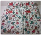 Mens White red Plaid Microfleece Sleep Lounge Pajama Pants No Pockets M L Xl Xxl