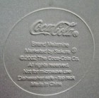 2002 Coca Cola  Set Of 6 Plastic Melamine Dinner Plates  Coca Cola Co 