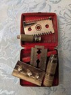 Vintage Hoffritz Ny Open Tooth  Travel Safety Razor W  Blade Orig Box Germany