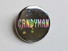 Vintage 1992 Candyman Movie Promo Hologram Button Tony Todd Horror Film Pin