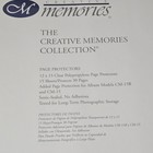 The Creative Memories Collection 12 X 15 Scrapbook Page Protectors 15 Sheets New