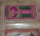 Military Payment 5 25 One Dollar Cents Certificates 1940s-1960s Lot Of 5   