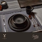 Yellowstone 12-piece Ceramic Dinnerware Set  Rip Collection