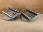 Ludwig Hollywood Rack Tom Drum Mount Clip Slide Bracket Parts 60s Vtg Lot Of 2x