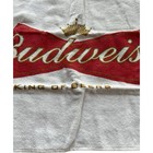 Budweiser King Of Beers Cotton Golf Towel With Clip Advertising Vintage