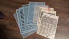 Letraset Letratone  Transfer Letters  89 Sheet Collection W  Some Complete