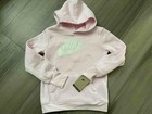 New Nike Sportswear Club Fleece Sweatsuit 2 Pc Set Kids Girls Pink J455-a9y 6x