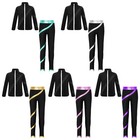 Girls Kids Ice Skating Suit Figure Skating Jacket And Pants Ice Skating Outfits