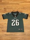 Saquon Barkley  26 Philadelphia Eagles Kids Jersey Green Youth Medium Stitched