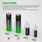 Flat Top 18650 Rechargeable Battery 9900mah High Capacity 3 7 Volt Rechargeable 