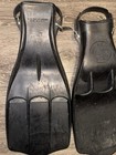 Scuba Pro Jet Fins Xl Black With Extra Heel Strap  Made In Usa Excellent Con 