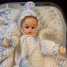 Vintage Crochet Doll 