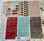 Fancy Pants Designs Merry Little Christmas 12x12 Scrapbooking Kit Stickers Paper