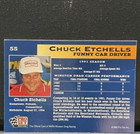  vrhtf Nhra Vintage Chuck Etchells Funny Car Driver Pro Set Card  Free Shipping
