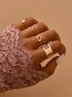 Metal Ring Set Women