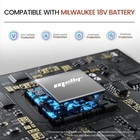 Tire Inflator Air Compressor  Portable Electric Pump For 18v Battery  tool Bare 