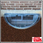 39 In  W X 17 In  D X 2-1 2 In  H Economy Round Flat Window Well Cover