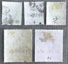 Great Britain Offices Turkish Empire 8-12   1902-1905 Surcharged Stamp   Used