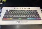 Alienware Pro Wireless Gaming Keyboard   Mouse - Open Box
