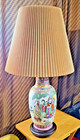 Antique Porcelain Lamp Based On  Chinese Famille Rose Red Floral Trim Vase