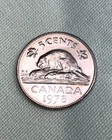 5   Canada 1978 Five Cents Coin 5 Cent Uncirculated Canadian Nickel  05
