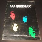 Vintage Souvenir Rock Concert Program Queen - South American Tour 1981 Hot Space
