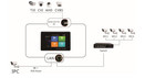 4  Tester Monitor 8mp Touch Screen Ip Standard Analog  cvbs    Hd Tvi  Ahd  Cvi