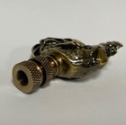 Rooster Antique Brass Lamp Shade Finial  117