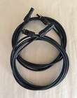 Pv Wire Solar Jumper Cables Qty  25  11 Ft Each  10 Awg Amphenol H4 Connectors