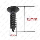 50pcs Electric Guitar Scratchplate Pickguard Screws Bolts For Strat Tl Guitar