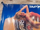 Vintage Mgd Miller Genuine Draft Sexy Swimsuit Girl Beer Bar Pub Poster