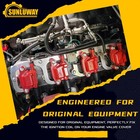 5 3l Ls Engine Ignition Coil Brackets Mount Valve Cover D581 D514a D510c 1255869