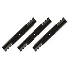 Set Of 3 Copperhead 18 3 4  X 5 8  Mulcher Blades Fits Toro Titan 115-4999-03