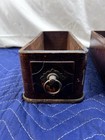 2 Vintage Antique Singer Treadle Sewing Machine Wood Wooden Cabinet Box Drawers