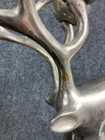Pottery Barn 10 Point 20  Silver Plated Reindeer Candelabra Candle Holder